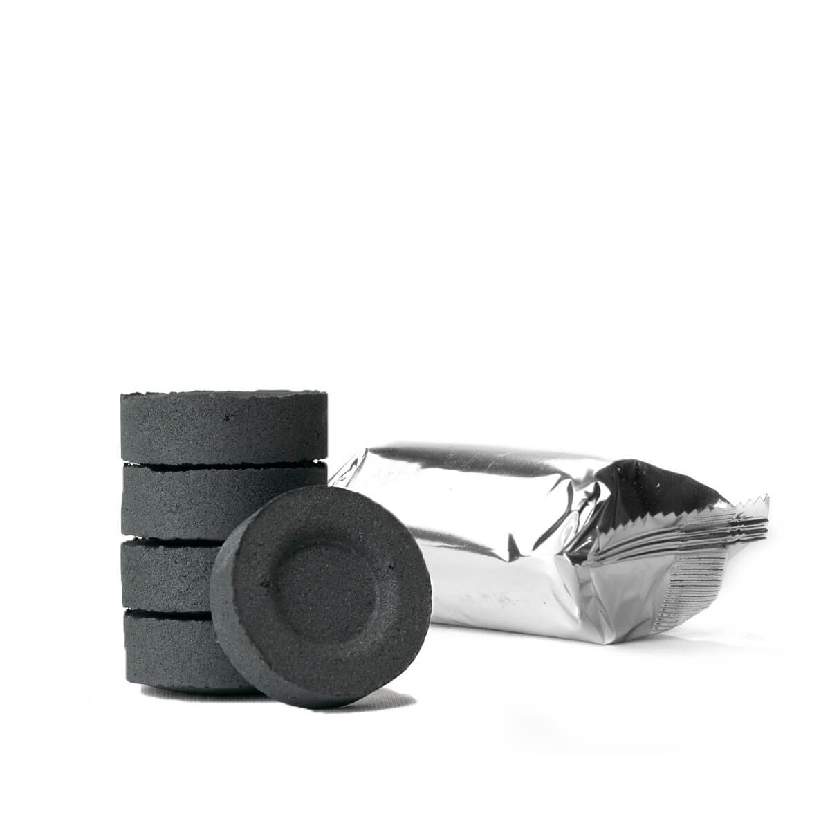 Carvão p/ Incenso In Natura (5 unidades) - Fênix