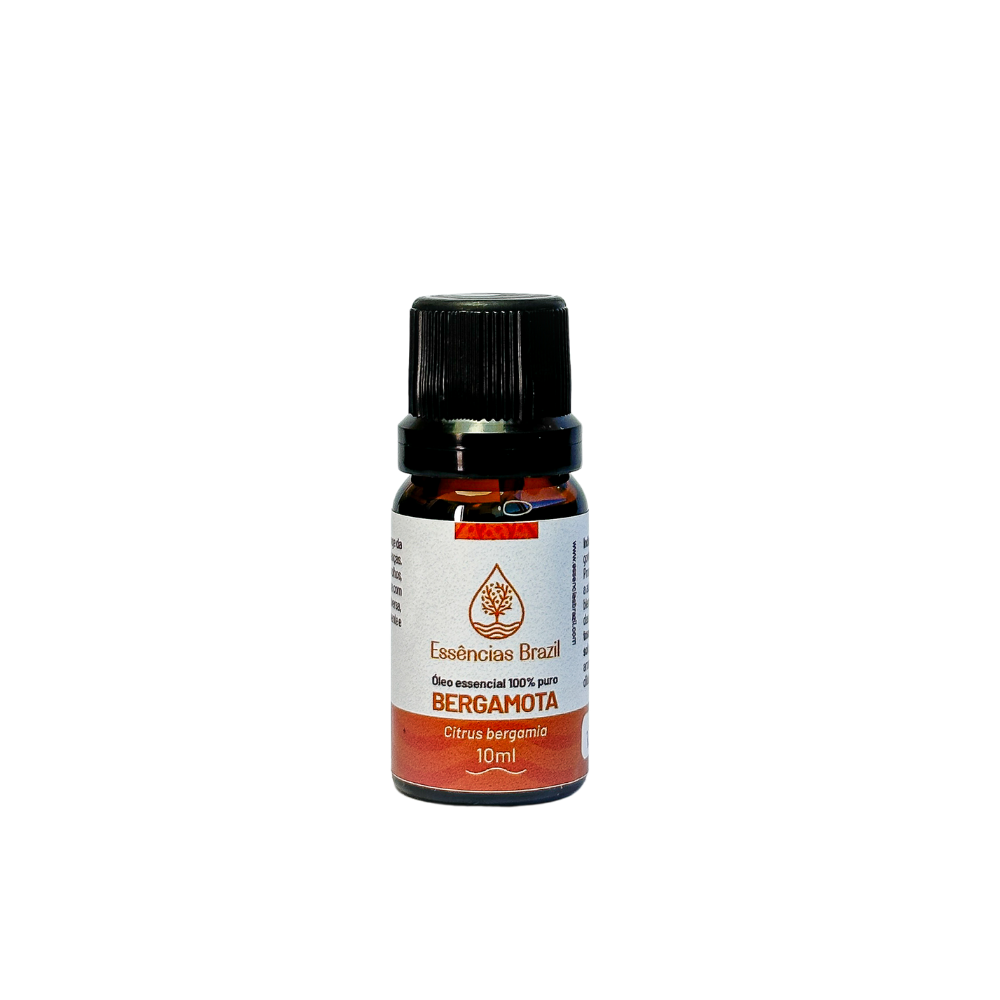 Óleo Essencial de Bergamota - Essências Brazil - Frasco com 10ml