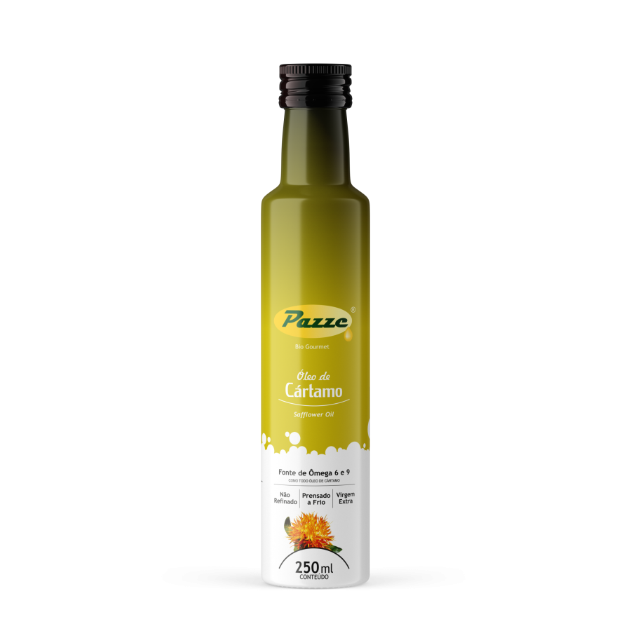 Óleo de Cartamo - Pazze - Frasco com 250ml - Mundo dos Óleos