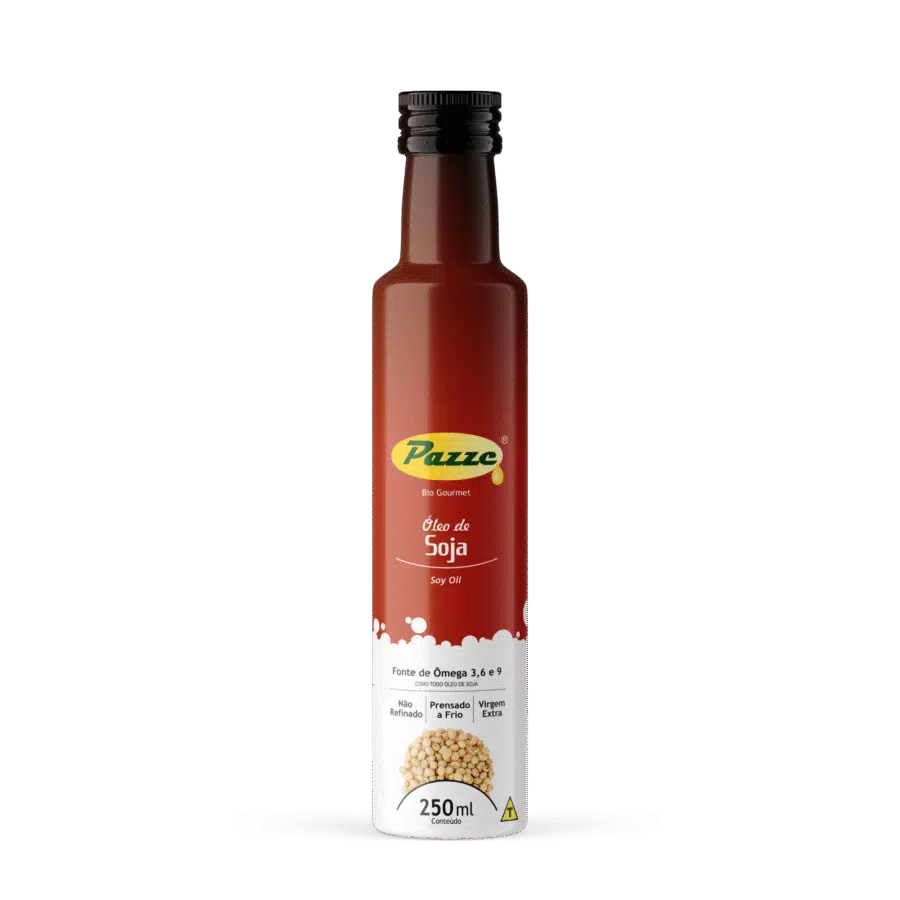 Óleo de Soja - Pazze - Frasco com 250ml - Mundo dos Óleos
