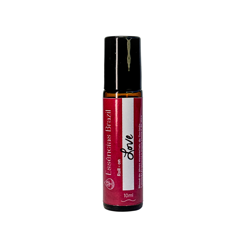Blend de Óleos Essenciais Love - Essências Brazil - Frasco com 10ml - Mundo dos Óleos