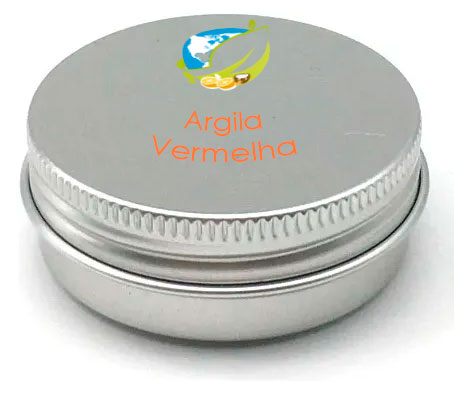 Argila Vermelha - Pote com 50g