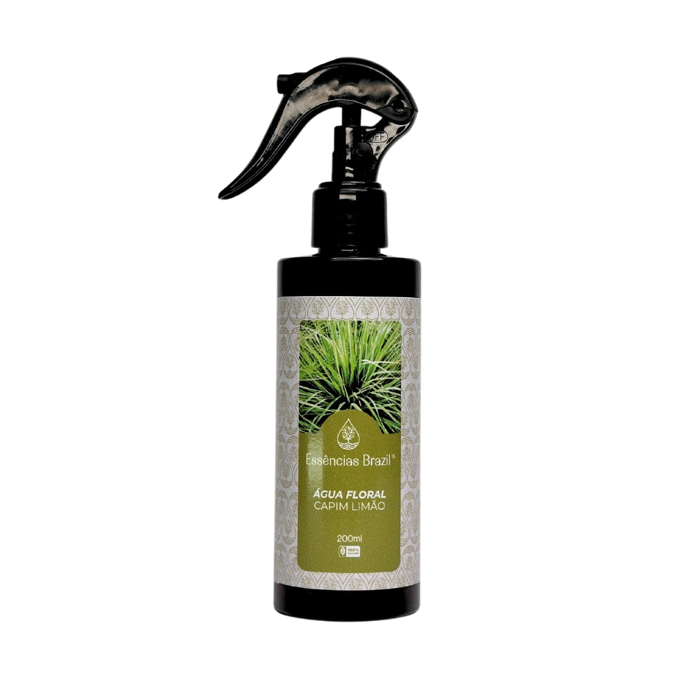 Água Floral de Capim Limão - Essências Brazil - Frasco com 200ml