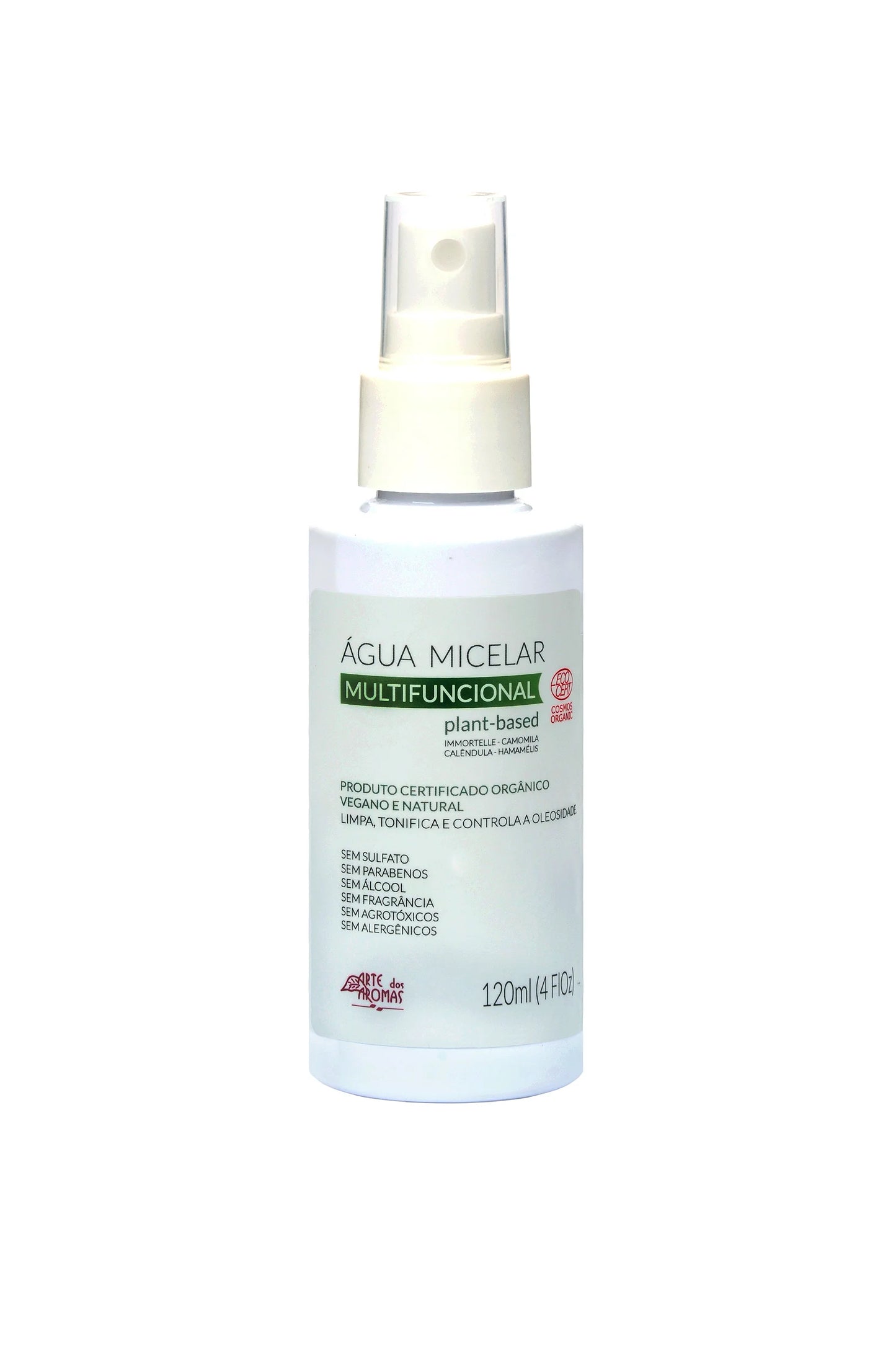 Água Micelar Multifuncional - Arte dos Aromas - Frasco com 120ml