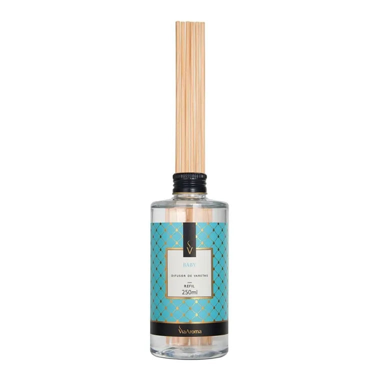 Refil Difusor de Varetas Baby Via Aroma - 250ml