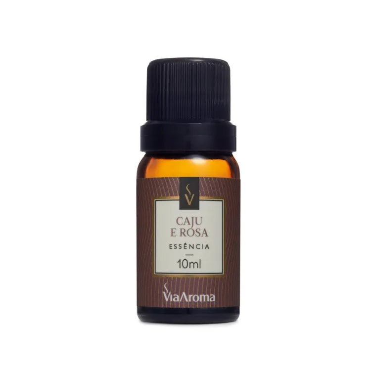 Essência Caju e Rosa Via Aroma - 10ml