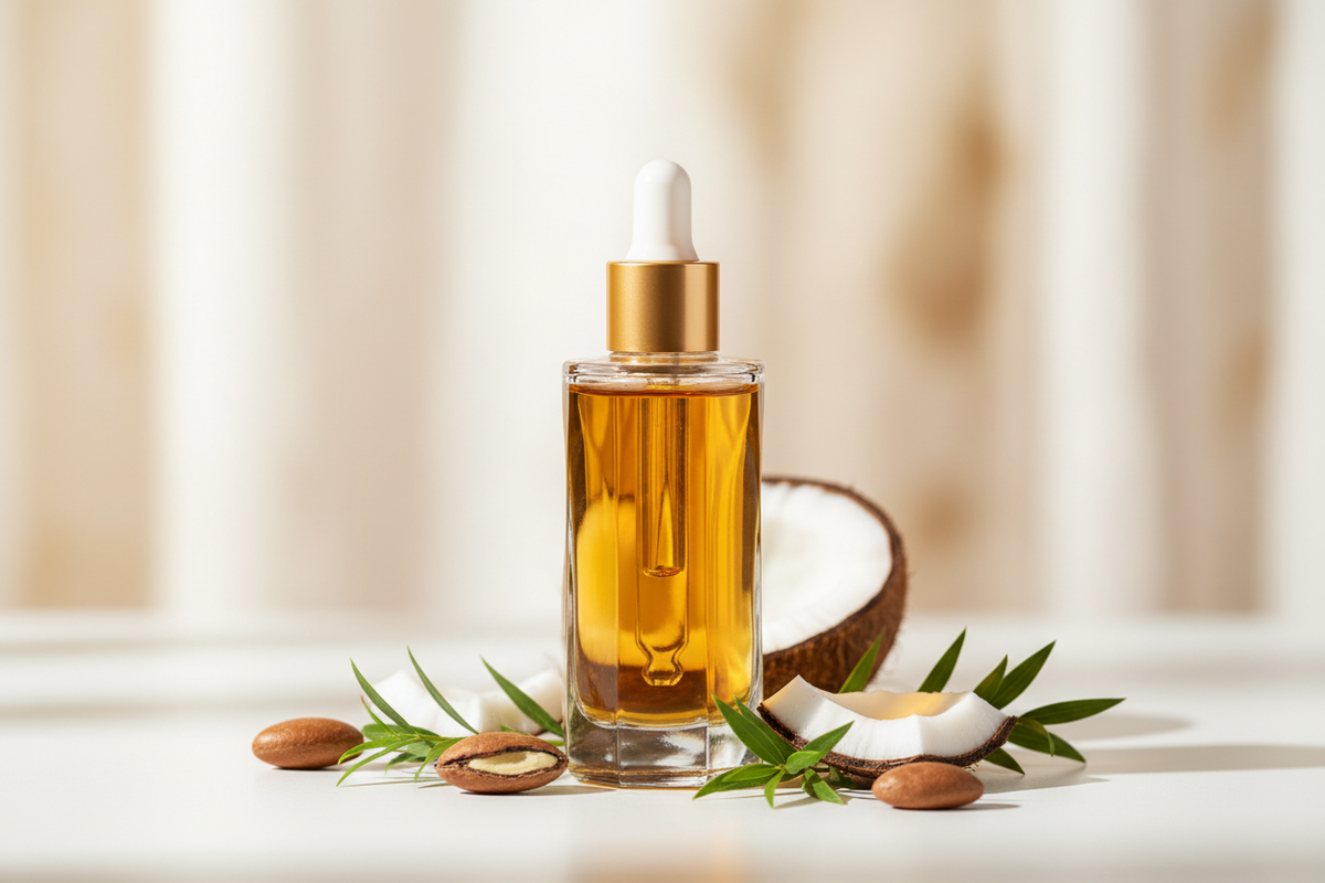 Blend Capilar Nutritivo
Complexo nutritivo rico em propriedades suavizantes e antioxidantes, auxilia na hidratação profunda, brilho, maciez, proteção dos fios e fortalecimento do couro cabeludo.
Imagem sem nada escrito
frasco de vidro