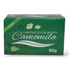 Sabonete Cremoso Camomila - Aroeira Cosmética - 90g