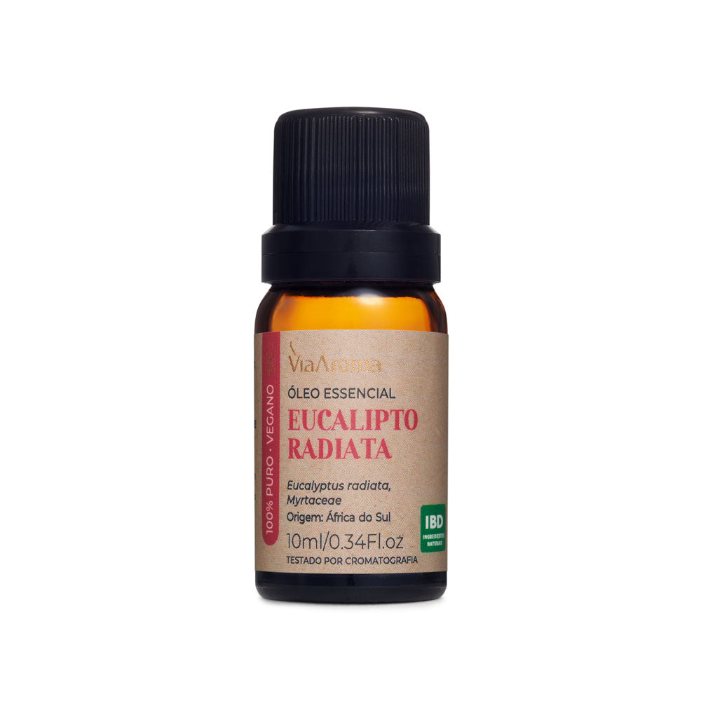 Óleo Essencial de Eucalipto Radiata - Via Aroma - Frasco com 10ml