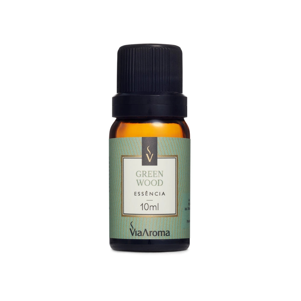 Essência Green Wood - Via Aroma - Frasco com 10ml