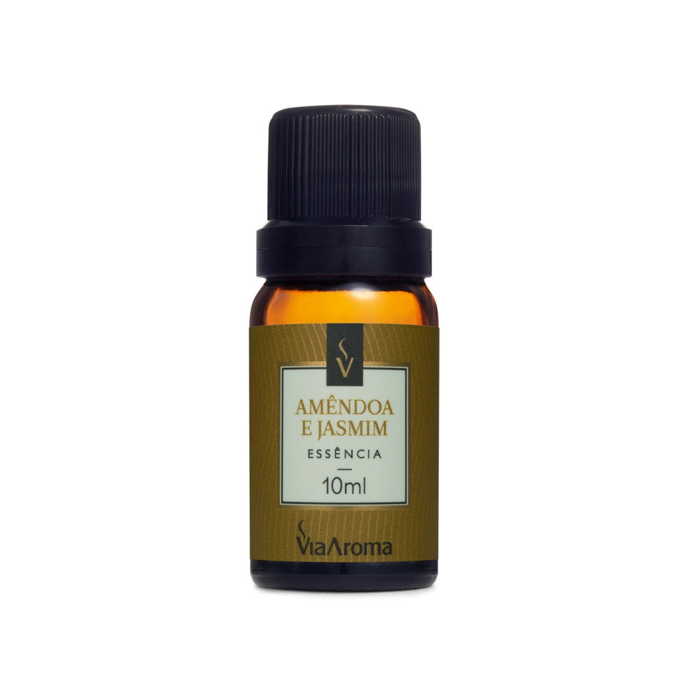 Essência Amêndoa e Jasmim - Via Aroma - Frasco com 10ml