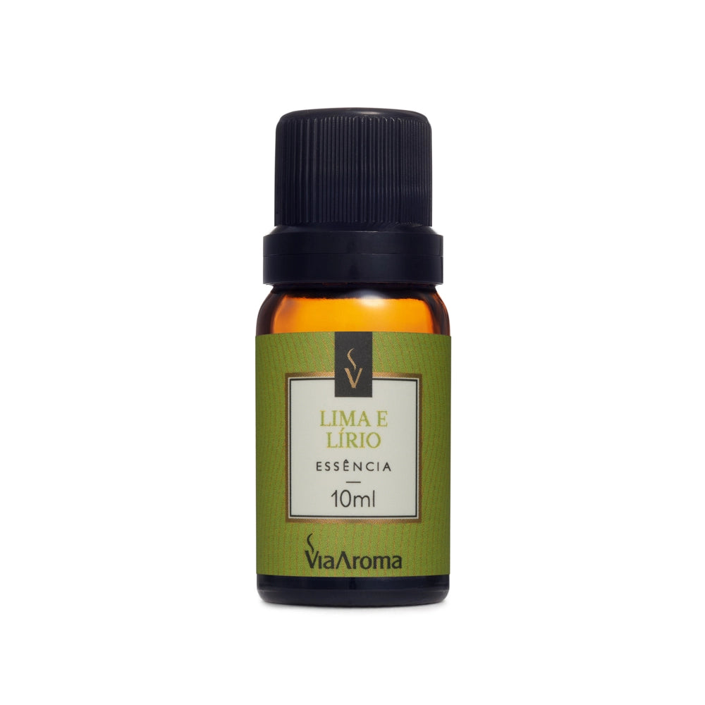 Essência Lima e Lírio - Via Aroma - Frasco com 10ml