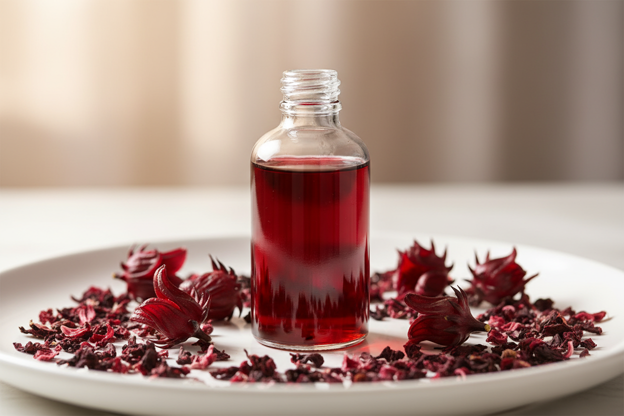 Extrato Fluido de Hibisco - Mundo dos Óleos