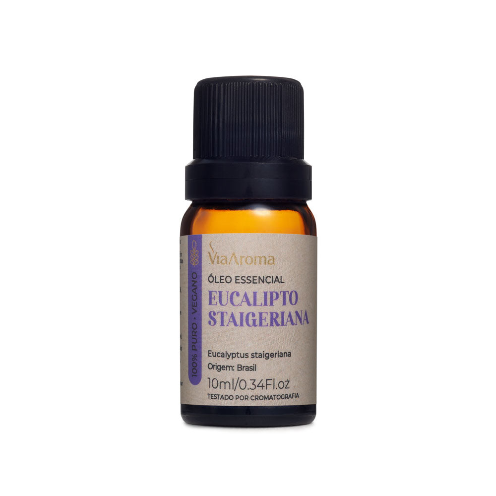 Óleo Essencial de Eucalipto Staigeriana - Via Aroma - Frasco com 10ml