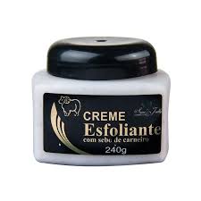 Creme Esfoliante Com Sebo de Carneiro - San Jully - 240g