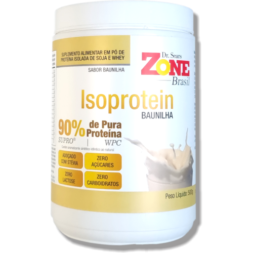Isoprotein - Baunilha - Zone Diet - Frasco com 500g