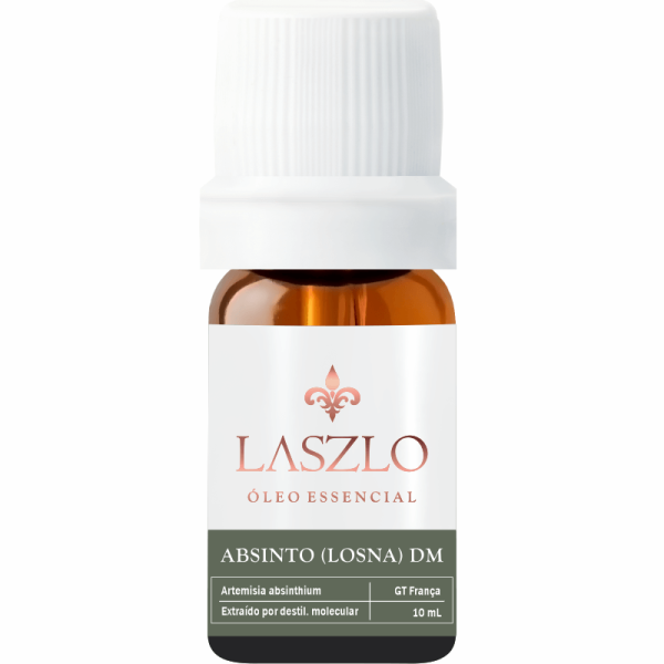 Óleo Essencial Absinto (Losna) Dest. Molecular GT França - Frasco com 5 mL - Laszlo