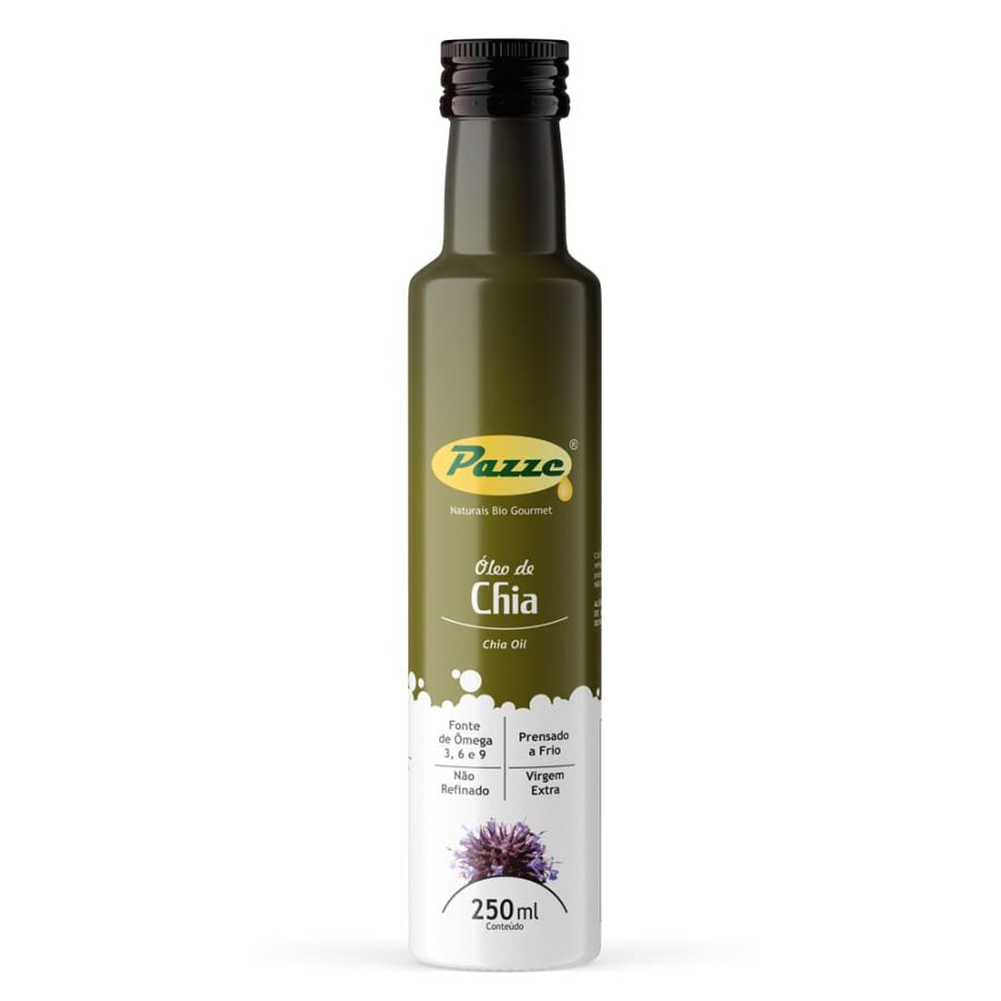 Óleo de Chia - Pazze - Frasco com 250ml - Mundo dos Óleos
