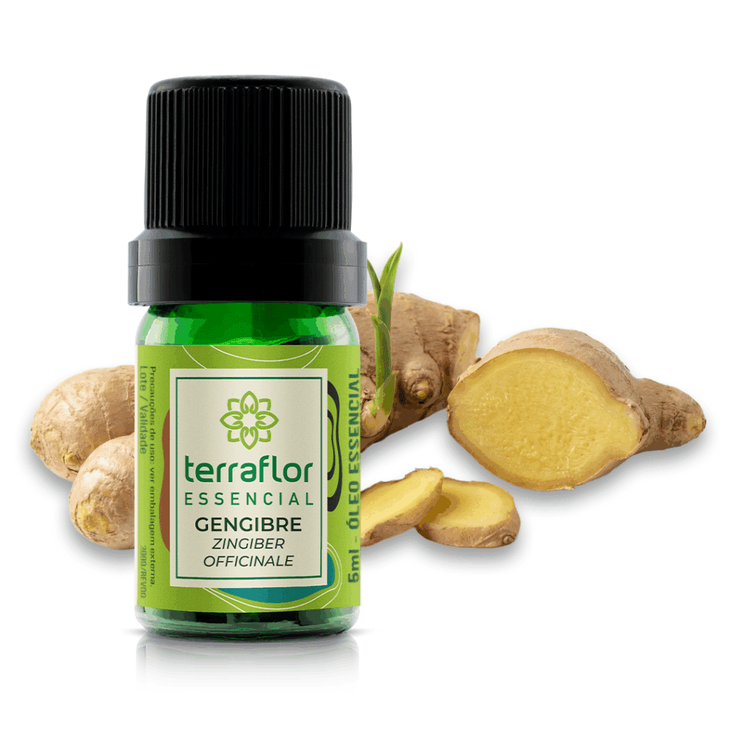 Óleo Essencial Gengibre - Terra Flor - Frasco com 5ml