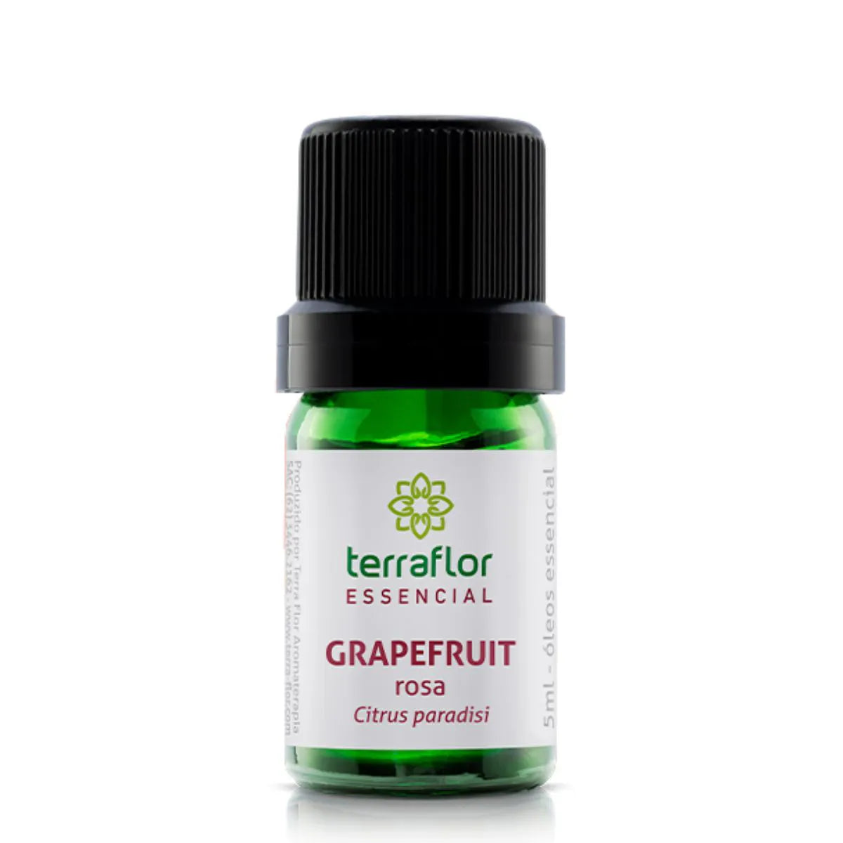 Óleo Essencial de Grapefruit Rosa - Terra Flor - Frasco com 5ml