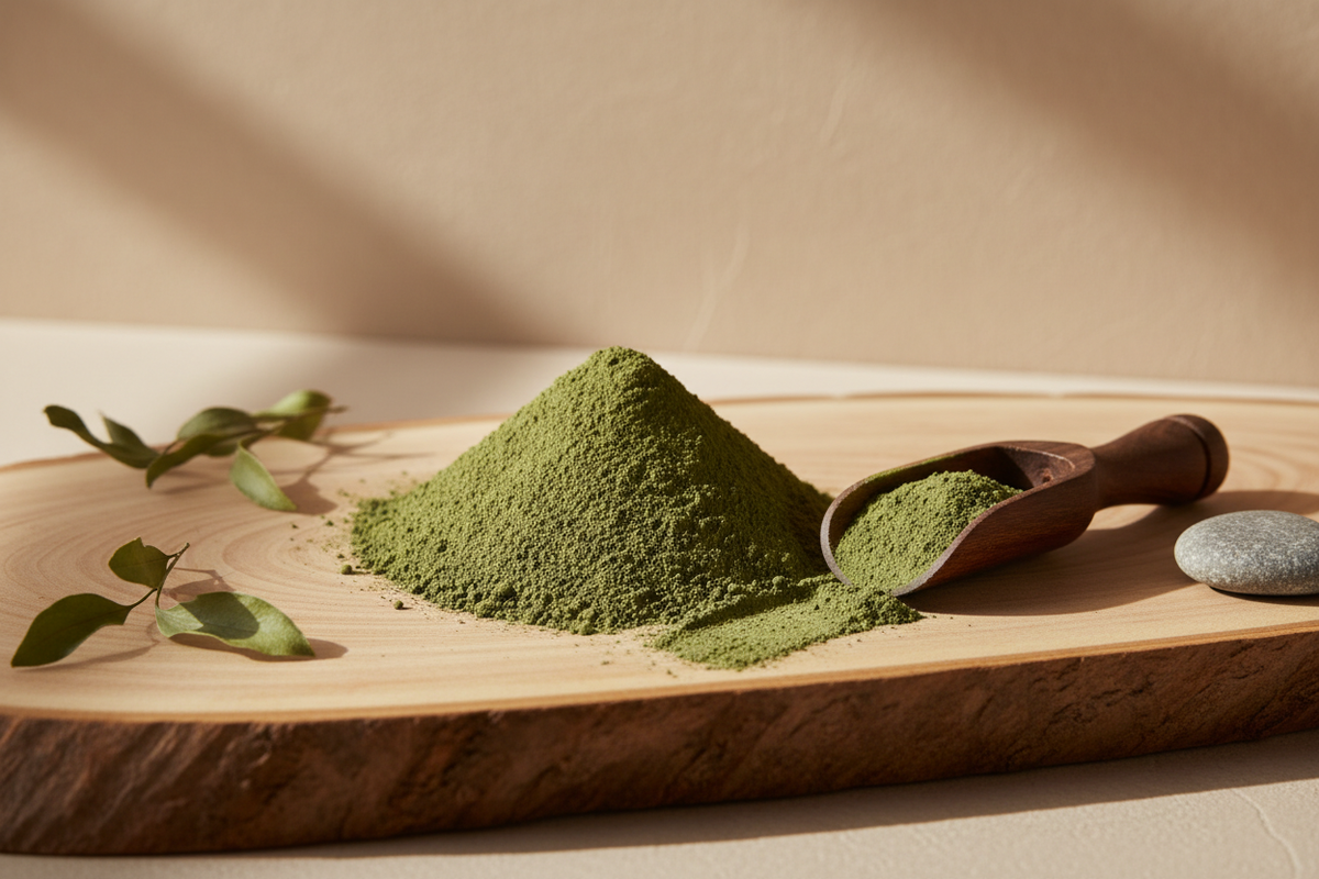sem texto na imagem
Argila Verde
Descrição
A Argila Verde é um pó mineral natural composto por silicato de alumínio e óxidos metálicos, rica em magnésio, cálcio, potássio, manganês e fósforo. Seu tom esverdeado é proveniente da alta concentração de óxidos de ferro e cobre. É considerada a argila mais absorvente, sendo especialmente indicada para peles oleosas, acneicas ou com tendência a inflamações. Atua purificando, desintoxicando e promovendo efeito secativo natural.
Benefícios
Controle da oleosidade