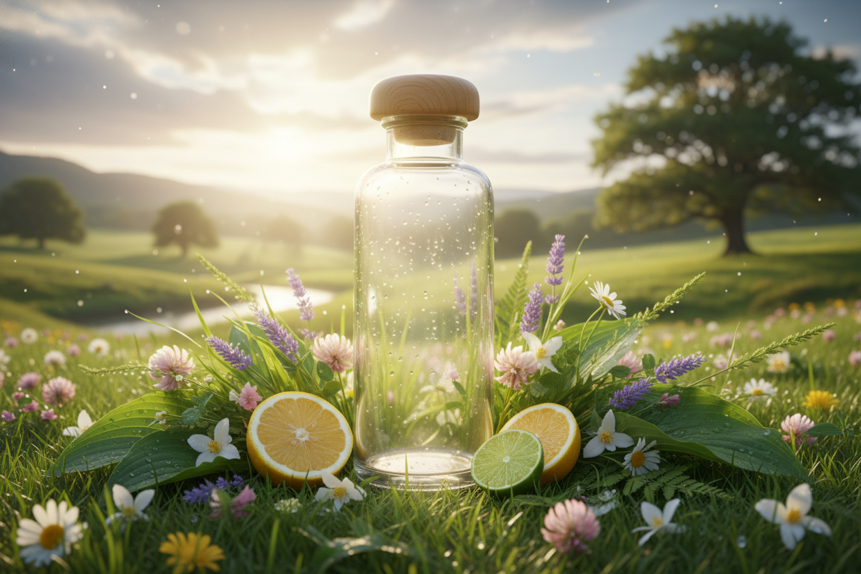 sem texto na imagem
Essência de Campestre
Fragrância herbal fresca com notas verdes, florais e levemente cítricas — transmite leveza, natureza e frescor para ambientes e cosméticos
Tipo de Produto: Essência aromática sintética
Família Olfativa: Herbal / Verde / Floral
Aroma predominante: Grama cortada, folhas verdes, flores silvestres e toque cítrico suave
Inspiração: Paisagem campestre após a chuva, campos verdes floridos
Uso recomendado: Aromatizadores de ambiente, home sprays, cosméticos refrescante