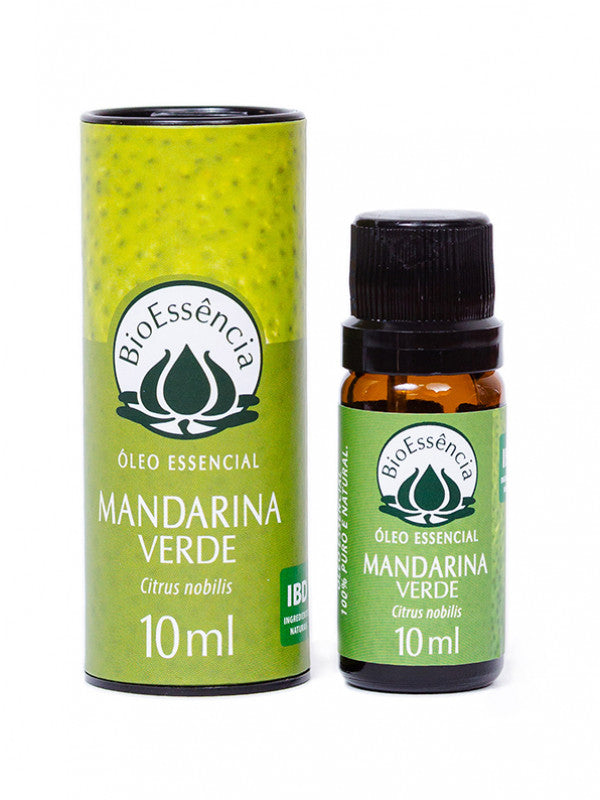 Óleo Essencial de Mandarina Verde - BioEssência - Frasco com 10ml - Mundo dos Óleos