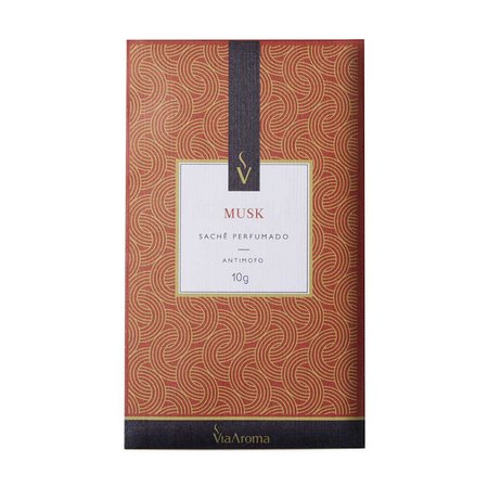 Sachê Perfumado 10g - Musk - Via Aroma - Mundo dos Óleos