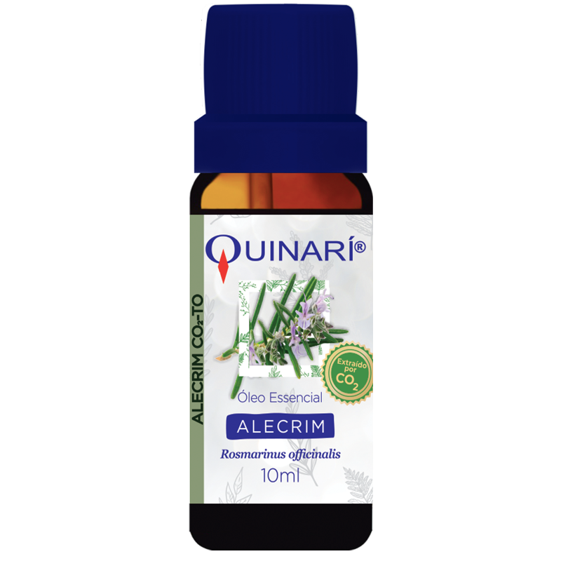 Óleo Essencial de Alecrim (CO2) - Quinarí - Frasco com 10ml - Mundo dos Óleos