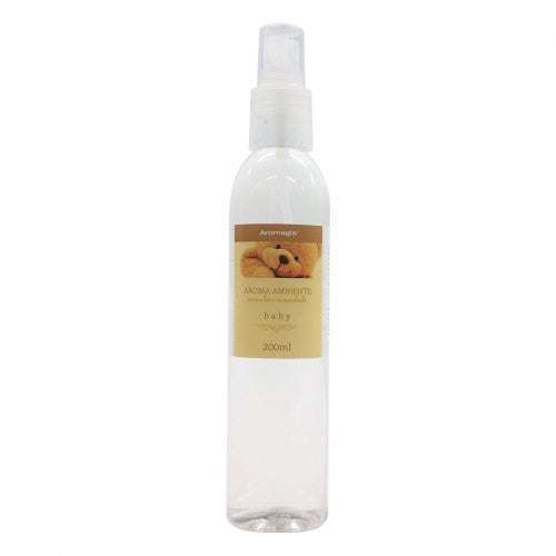 Spray de Ambiente - Baby - (Com Óleo Essencial de Lavandin) - WNF - Frasco com 200ml - Mundo dos Óleos