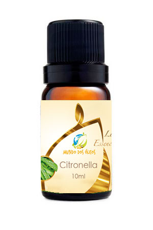 Óleo Essencial de Citronela 100% - Mundo dos Óleos