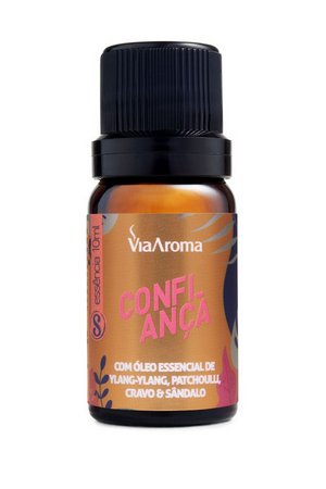 Essência Confiança - Via Aroma - Frasco com 10ml - Mundo dos Óleos