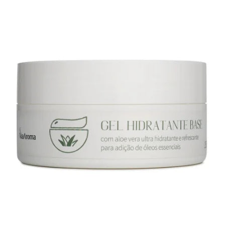 Gel Hidratante Desodorante Base - Via Aroma - Frasco com 150g - Mundo dos Óleos