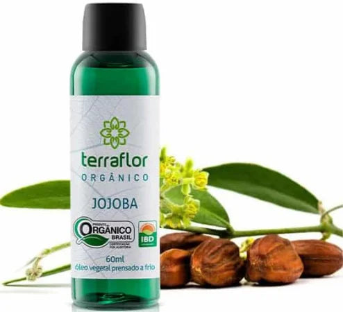 Óleo Vegetal de Jojoba (Orgânico) Terra Flor - Frasco com 60ml - Mundo dos Óleos
