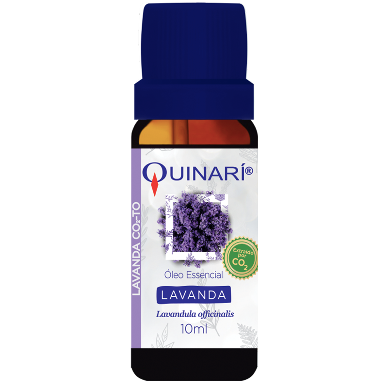 Óleo Essencial de Lavanda (CO2) - Quinarí - Frasco com 10ml - Mundo dos Óleos