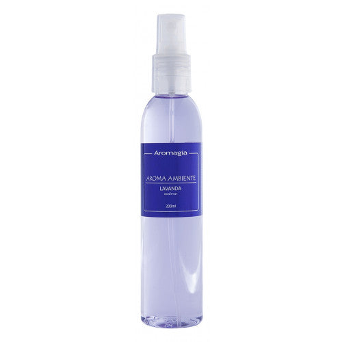 Spray de Ambiente - Lavanda - (Com Óleo Essencial de Lavanda) - WNF - Frasco com 200ml - Mundo dos Óleos