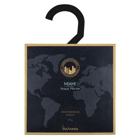 Sachê Perfumado 20g - Miami - Via Aroma - Mundo dos Óleos