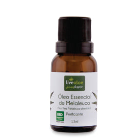 Óleo Essencial de Melaleuca - LiveAloe - Frasco com 15ml - Mundo dos Óleos
