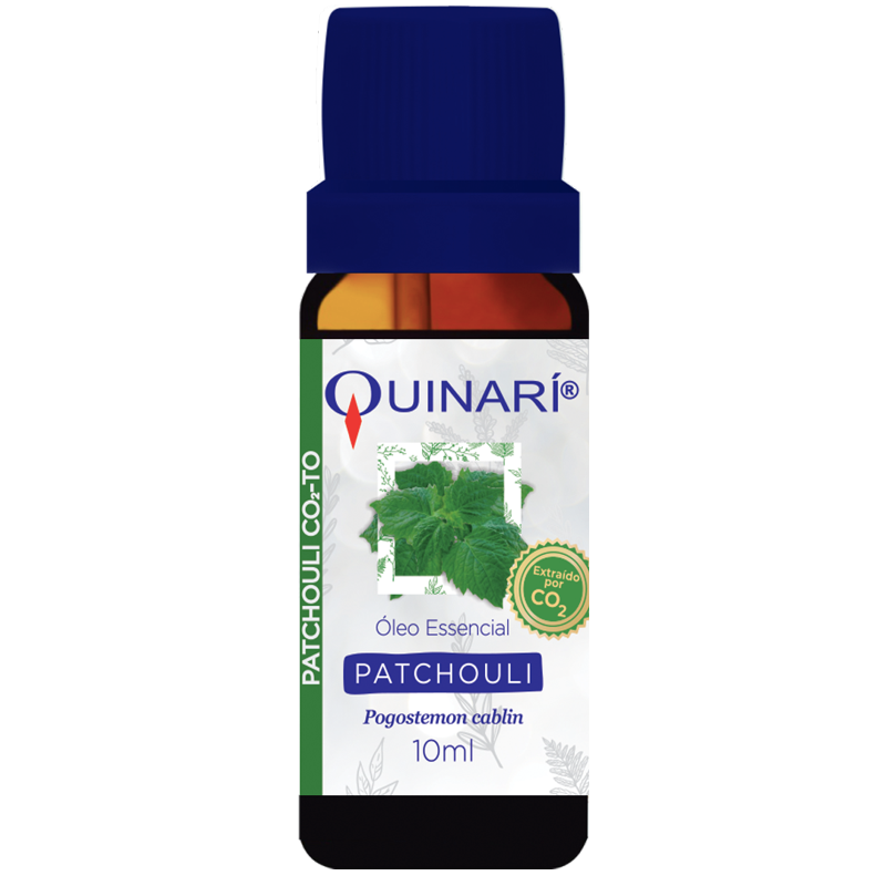 Óleo Essencial de Patchouli (CO2) - Quinarí - Frasco com 10ml - Mundo dos Óleos