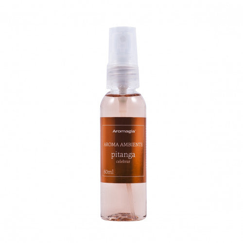 Spray de Ambiente - Pitanga - (Com Óleo Essencial de Laranja Doce) - WNF - Frasco com 60ml - Mundo dos Óleos