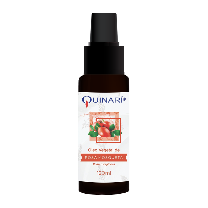 Oleo Vegetal de Rosa Mosqueta - Quinarí - Frasco com 120ml - Mundo dos Óleos