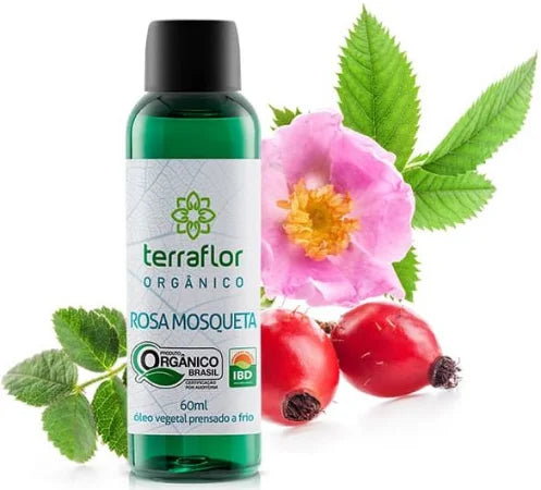Óleo Vegetal de Rosa Mosqueta (Orgânico) Terra Flor - Frasco com 60ml - Mundo dos Óleos