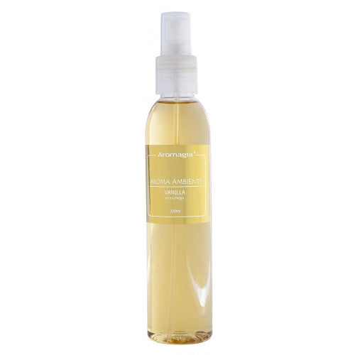 Spray de Ambiente - Vanilla - (Com Óleo Essencial de Cedro da Virginia) - WNF - Frasco com 200ml - Mundo dos Óleos