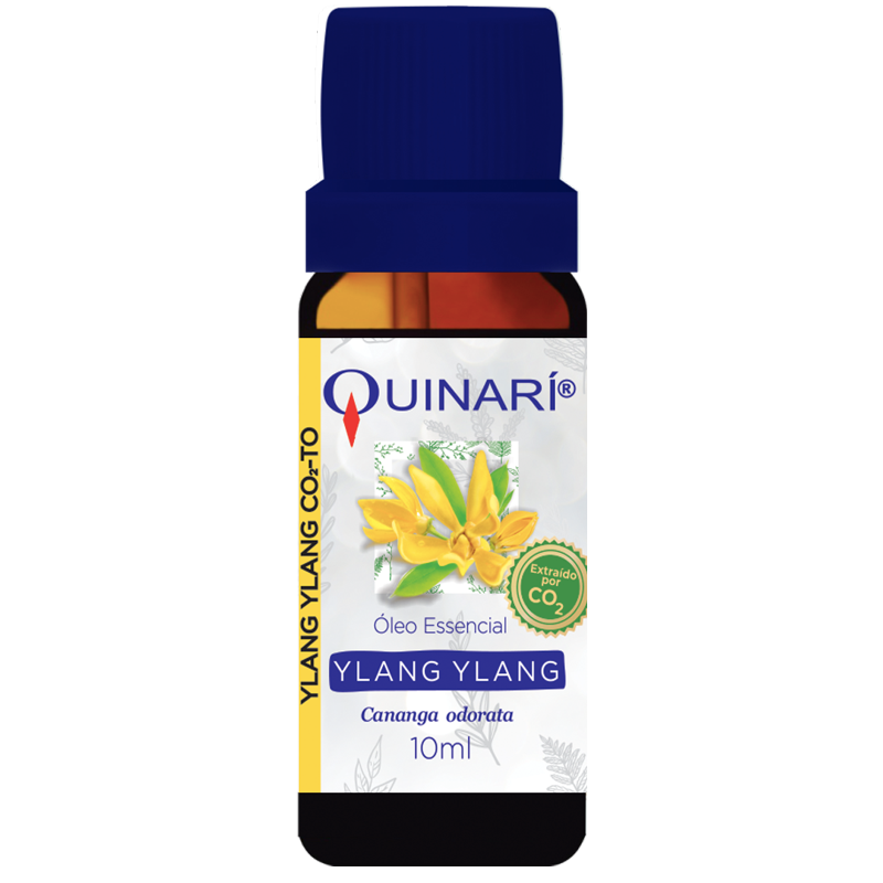 Óleo Essencial de Ylang Ylang (CO2) - Quinari - Frasco com 10ml - Mundo dos Óleos
