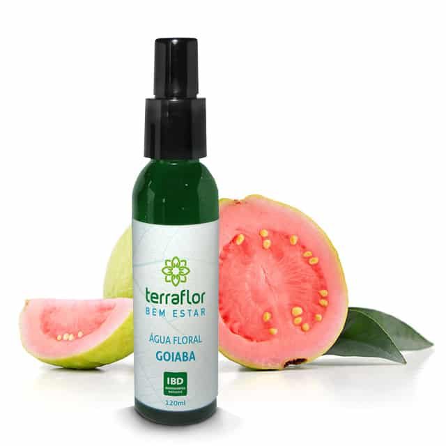 Água Floral de Água Floral Goiaba - Terra Flor - Frasco com 120ml - Mundo dos Óleos