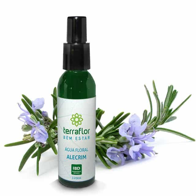 Água Floral de Alecrim - Terra Flor - Frasco com 120ml - Mundo dos Óleos