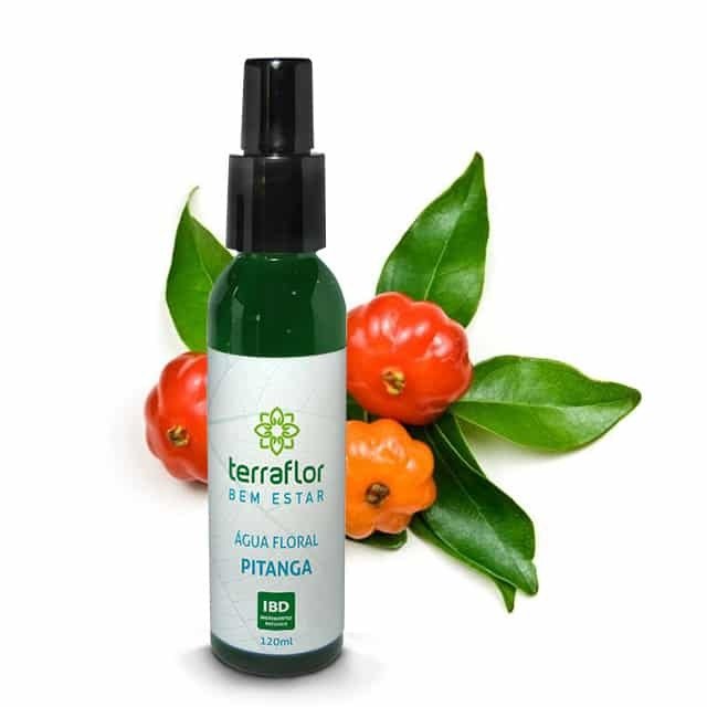 Água Floral de Pitanga - Terra Flor - Frasco com 120ml - Mundo dos Óleos