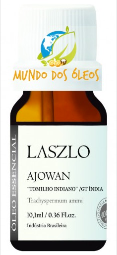 Óleo Essencial de Ajowan - Laszlo - Frasco com 10ml - Mundo dos Óleos