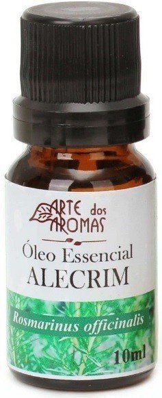 Óleo Essencial de Alecrim - Arte dos Aromas - Frasco com 10ml - Mundo dos Óleos