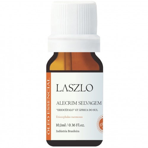 Óleo Essencial de Alecrim Selvagem - Laszlo - Frasco com 10ml - Mundo dos Óleos